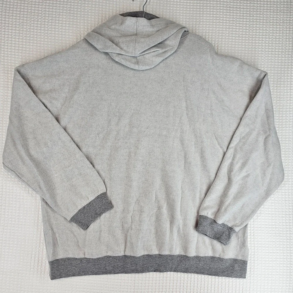 Wild Fable Womens 3X Hoodie Long Sleeve Pullover Heather Gray Plus NWT - Picture 3 of 13